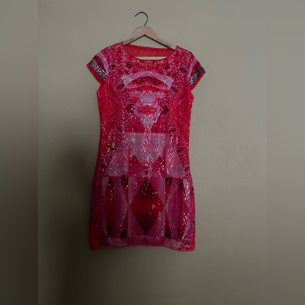 Pink Custo Barcelona mini Dress